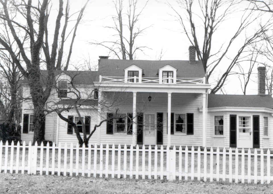 1800 - 1005 Elm Avenue circa 1800, Senatol John Smith House1005 Elm AvenueThe House with the original Log House covered by clapboard. 